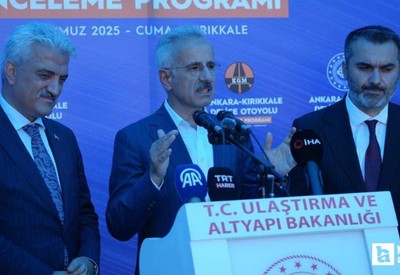 Ulaştırma Bakanı Abdulkadir Uraloğlu: Ankara - Kırıkkale arası 43 dakikaya düşecek!