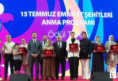 Ankara'da 15 Temmuz'da şehit olan polisler için anma töreni yapıldı