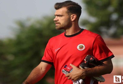 Gençlerbirliği'nin yeni transferi Goutas antrenmana başladı!
