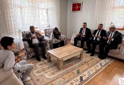 Başkan Çetin'den 15 Temmuz şehitlerinin aileleri ve gazilere anlamlı ziyaret