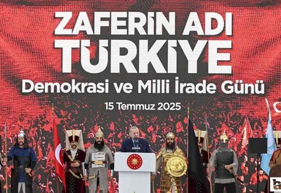 Cumhurbaşkanı Erdoğan Gölbaşı Özel Hareket Başkanlığı'nda düzenlenen 15 Temmuz programına katıldı