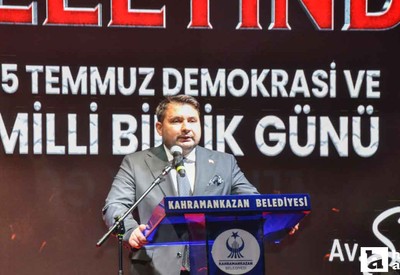 Kahramankazan Belediyesi 15 Temmuz Demokrasi ve Milli Birlik Günü programı düzenledi