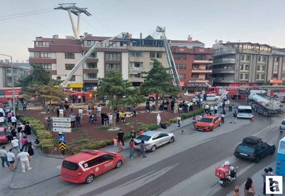 Ankara Yenimahalle yangın son dakika: İtfaiye ekipleri yangını söndürdü