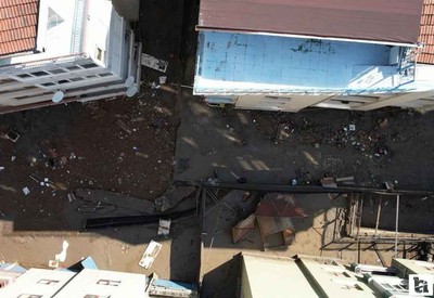 Başkent Ankara'da selin zararı gün ağarınca ortaya çıktı