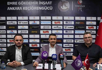 Keçiörengücü ve Emre Gökdemir İnşaat sponsorluk anlaşması imzaladı: Hedef Süper Lig!