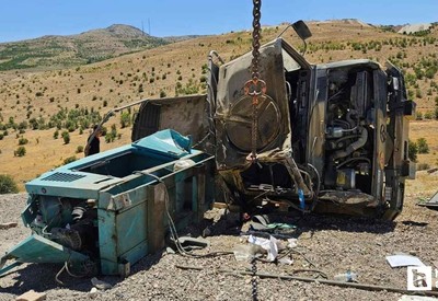 Malatya'da askeri araç kaza yaptı: 1 asker şehit oldu, 1 asker yaralandı
