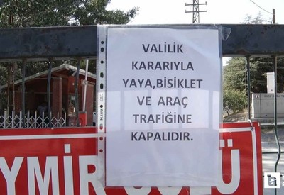 Ankara Valiliği Eymir Gölü'ne girişleri kapattı