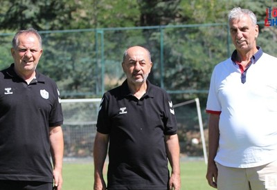 Başkan Mehmet Emin Katipoğlu, Sincan Belediyesi Ankaraspor'un kampını ziyaret etti