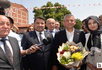 Kahramankazan Belediyesi, CHP Genel Başkanı Özgür Özel'i konuk etti