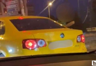 Çankaya'da bir şahıs tartıştığı kadını araç içerisinde tekmeledi