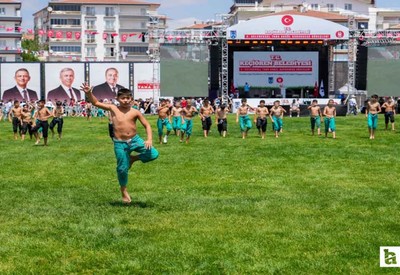 Keçiören Belediyesi'nin 2. Taha Akgül Karakucak Güreşleri yoğun ilgi gördü