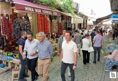 Beypazarı Kaymakamı Ünal Coşkun esnafları ziyaret edip dinledi