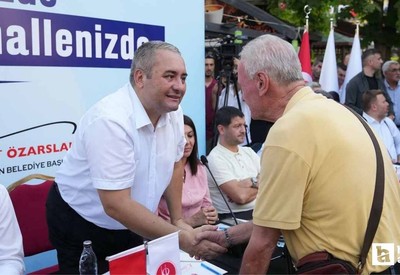 Mesut Özarslan mahalle buluşmalarıyla Keçiörenlilerle bir araya geliyor