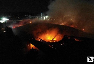 Çorum'da tekstil fabrikasında çıkan yangın 2 saatte söndürülebildi