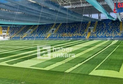 Eryaman Stadı lige hazırlanıyor