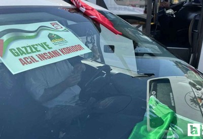 Ankara'daki Gazze'ye destek yürüyüşüne Yalova'dan destek geldi