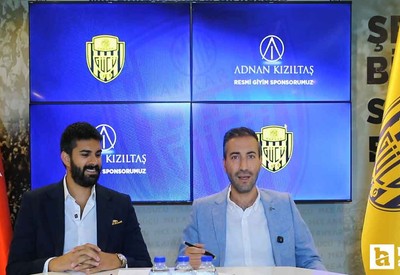 Adnan Kızıltaş, MKE Ankaragücü'nün 'Resmi Giyim Sponsoru' oldu
