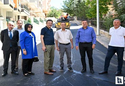 Altındağ Belediye Başkanı Tiryaki, Battalgazi Mahallesi'ni ziyaret etti