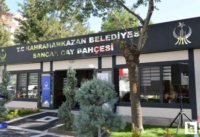 Kahramankazan Belediyesi, Sancak Çay Bahçesi'ni hizmete açtı!