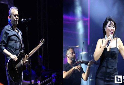 Haluk Levent ve Zara, Çorum'da unutulmaz anlar yaşattı