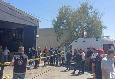 Çorum'da depoda temizlik yaparken yağ tankına düşen anne ve oğlu hayatını kaybetti