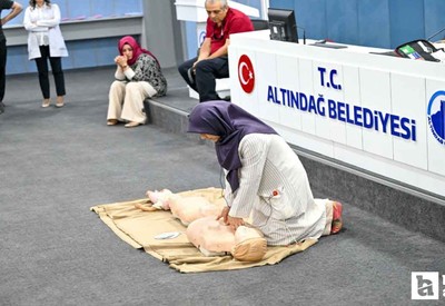 Altındağ Belediyesi'nden afet ve acil durumlara hazırlık!