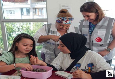 Etimesgut Belediyesinden çocuklara özel takı atölyesi!