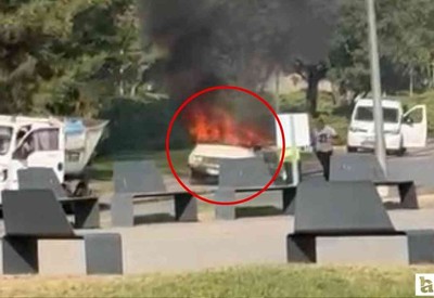 Çankaya'da aracını yakan şahıs tutuklandı