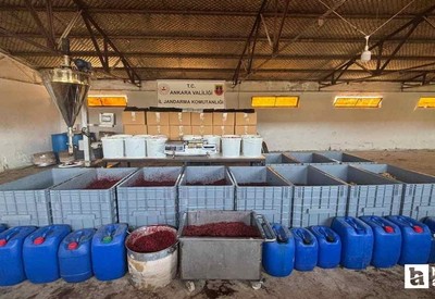 Etimesgut'ta kaçak nargile tütünü operasyonunda 3 kişi yakalandı
