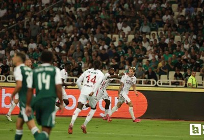 Samsunspor öne geçtiği maçta Panathinaikos'a 2-1 mağlup oldu