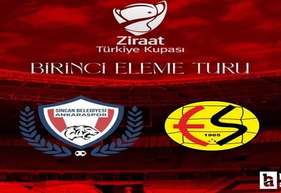 Sincan Belediyesi Ankaraspor'un Ziraat Türkiye Kupası'nda rakibi belli oldu