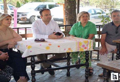 Etimesgut Belediye Başkan Yardımcısı Keyvan'dan geçmiş olsun ziyareti
