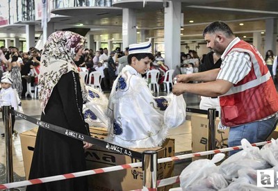 ABB bin çocuk için toplu sünnet şöleni düzenledi