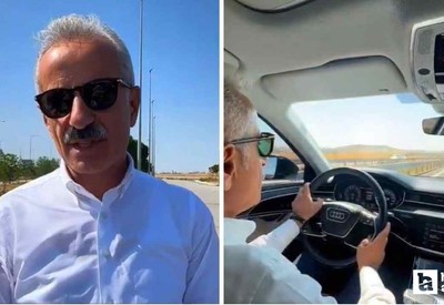 Bakan Abdulkadir Uraloğlu'na Ankara - Niğde Otoyolu'nda trafik cezası kesildi