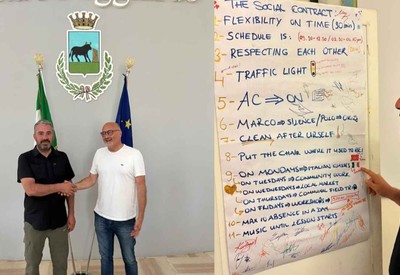 Pursaklar Belediye Başkanı Çetin'den Poggiardo'ya dostluk ziyareti