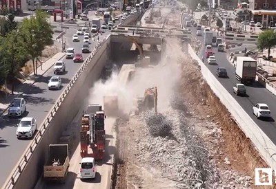ABB trafik sorununa dur dedi! Gimat Alt Geçidi 4 şeritten 6 şeride çıkıyor