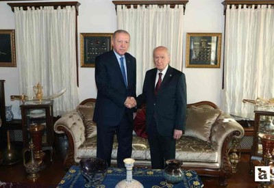Cumhurbaşkanı Erdoğan ile Devlet Bahçeli görüşmesi gerçekleşti