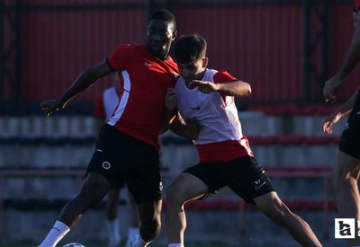 Gençlerbirliği milli arada antrenmanlara devam ediyor