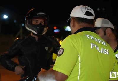 Kırıkkale'de denetimler motosikletlerde kask kullanımını artırdı