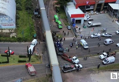 Meksika'da tren kazasında son bilanço: 10 ölü, 60 yaralı