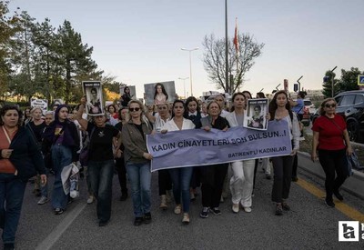 Yenimahalle'de işlenen kadın cinayeti protesto edildi