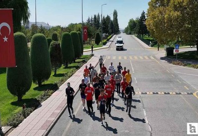 Şehit TUSAŞ mühendisi için Eskişehir'de Anma Koşusu düzenlendi!