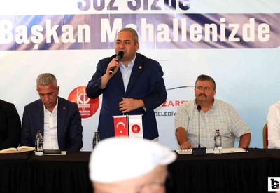 Başkan Özarslan mahalle buluşmalarına 19 Mayıs Mahallesi'nde devam etti
