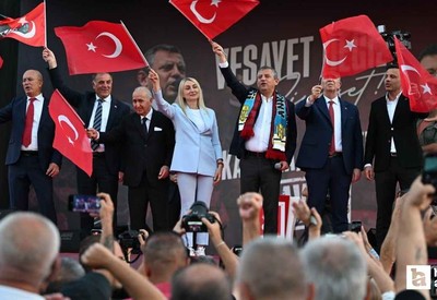 Özgür Özel Tandoğan'da konuştu: Türkiye'nin demokratları kazanacak