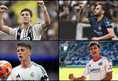 Avrupa’daki Türk futbolcular ses getirdi