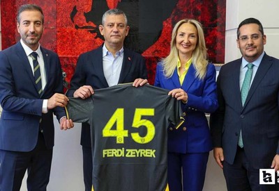 Ankaragücü'nden CHP Genel Başkanı Özgür Özel'e ziyaret
