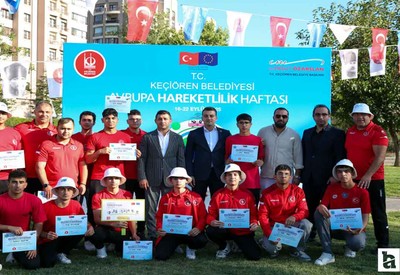 Keçiören Belediyesi'nin Avrupa Hareketlilik Haftası etkinlikleri coşkuyla başladı