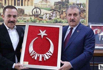 Mustafa Destici'den AHİD Genel Başkanı Hilmi Yaman'a ziyaret!