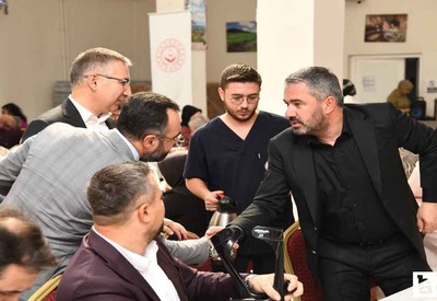 Pursaklar Belediye Başkanı Çetin gaziler ve aileleriyle buluştu