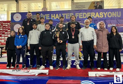 Kahramankazan Belediyespor Kulübü Halter Takımı'ndan yeni madalya